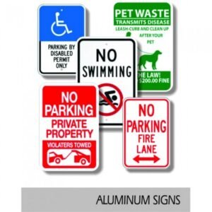 Aluminum Board Signs | Pick up Same Day Option