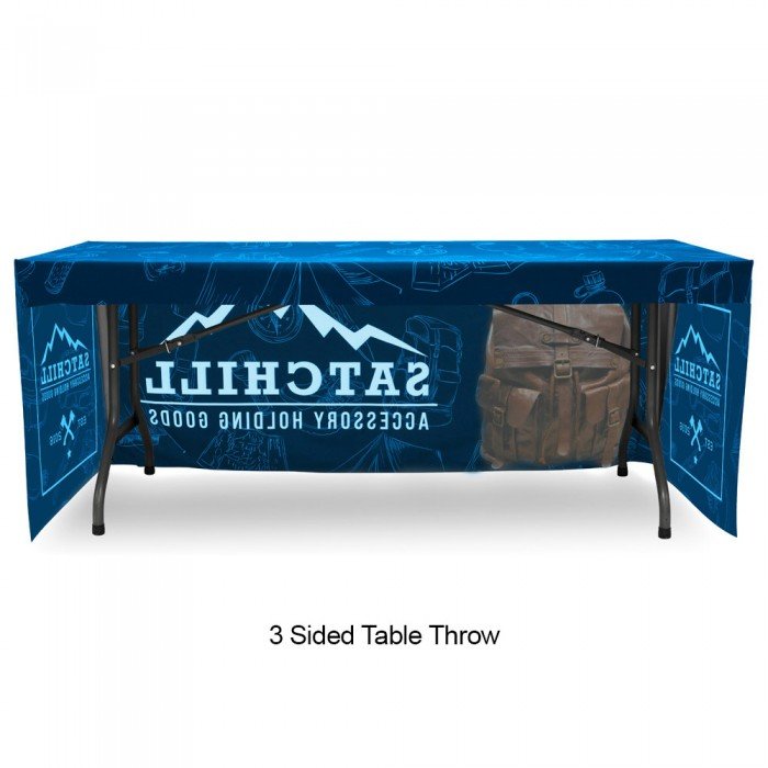 Fitted 4ft Table Throw Full Color Printing - Image 3