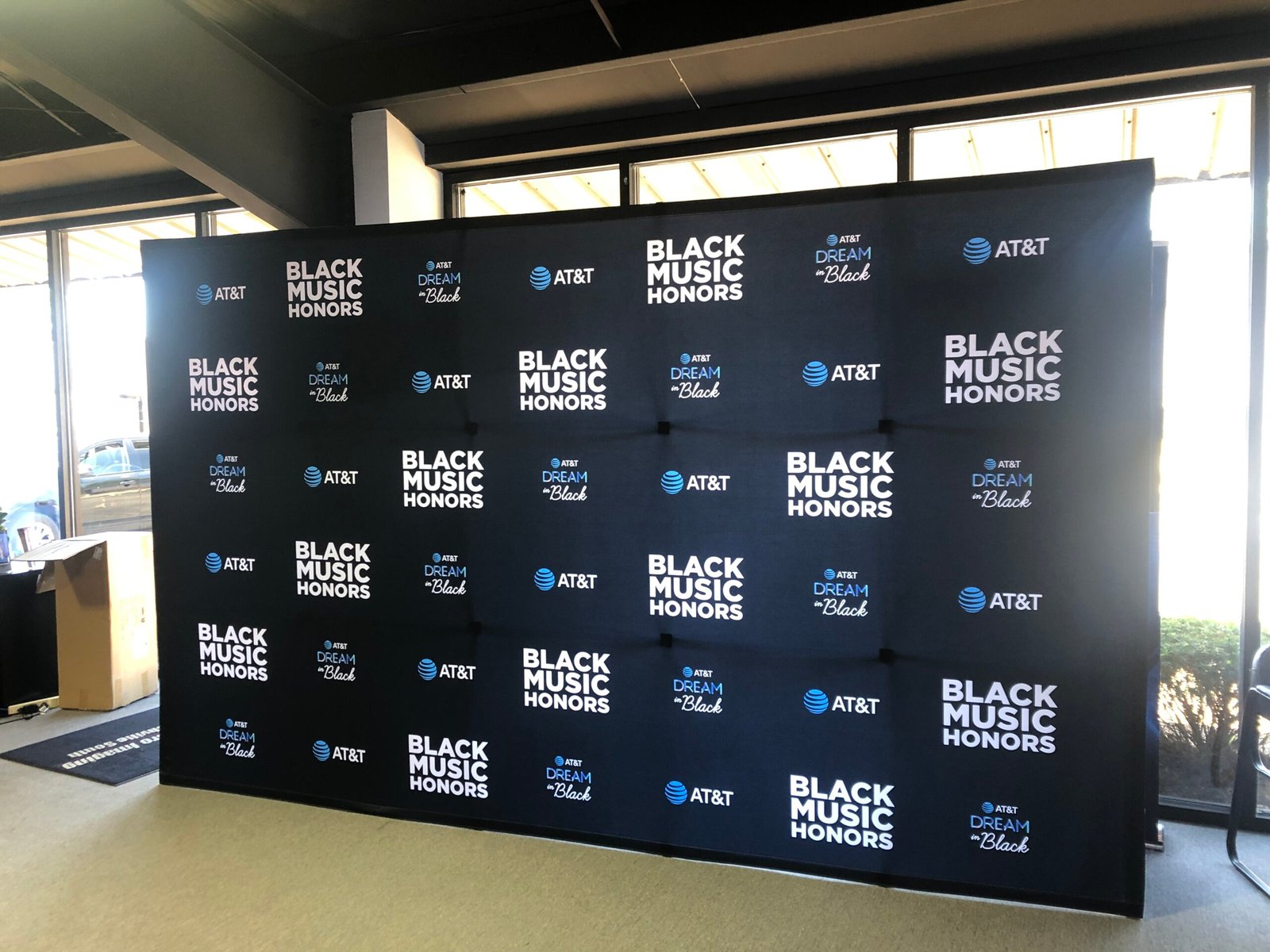 Step and Repeat Banner