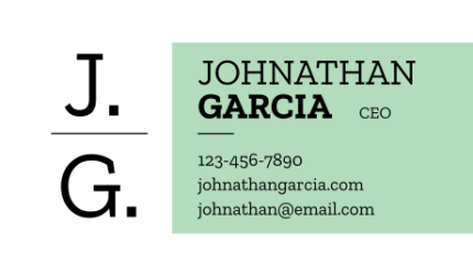 Minimalist Design 8 - business cards