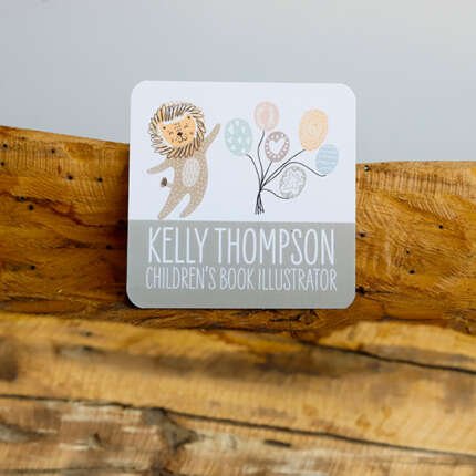 Rounded Square shape Business Cards