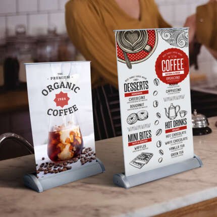 Tabletop Retractable Banners